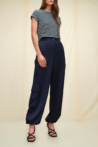 Slouchy Coolness Pants Dark Blue