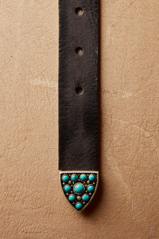 Thelma Belt with Turquoise Buckle