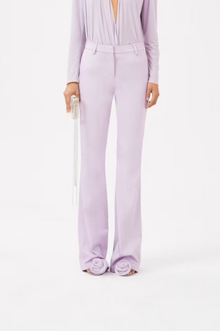 Flare Trousers | Lilac