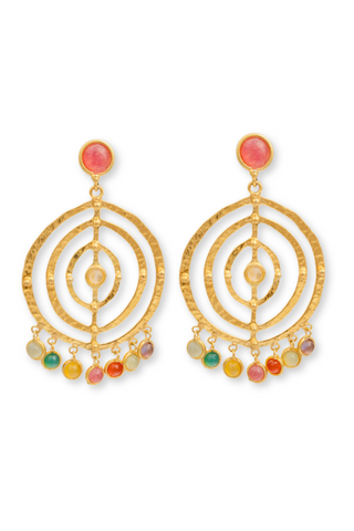 Boucles d’oreille “Chakra” Earrings | Multi Summer