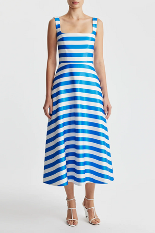 Shiloh Dress | Blue Stripe