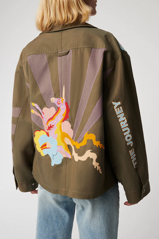 Jackson Embroidered Jacket | Trippy Military
