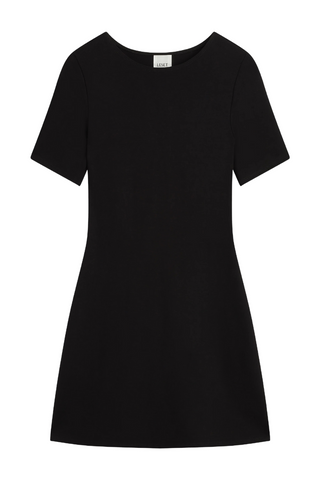 Rio Short Sleeve Mini Dress | Black