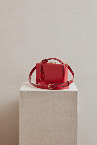 Grace Small Box Bag | Red