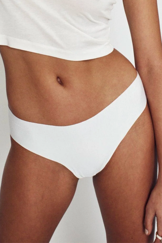 Low Rise Thong | Ivory