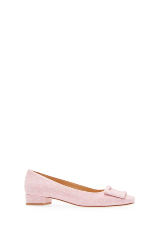 Buckle Shoe | Pink Polka Dot