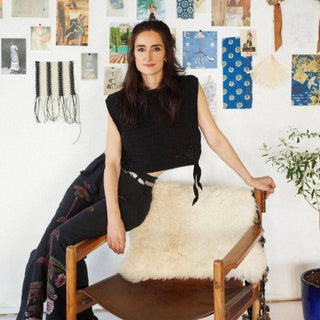 Alix of Bohemia womenswear collection with embroidered textiles available at an Austin, Texas boutique