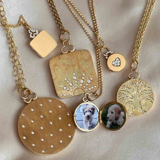 Devon Woodhill fine jewelry lockets available at an Austin, Texas boutique