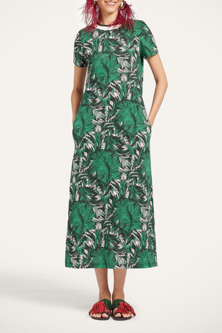 Sporty Swing Dress | Quill Green