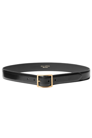 Gabriele Belt | Black W/ Antique Gold Buckle