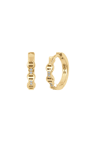 Huggie Earrings | Diamond Bridges