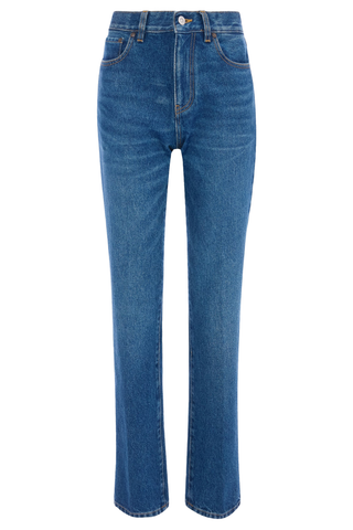 Low Waist Jean | Mid Blue Wash