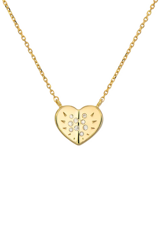 Small Love Explosion Heart Necklace