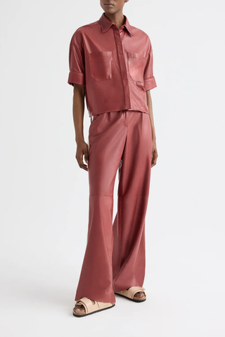 Hudson W/ Tux Stripe Pant | Karanda Red / Bone