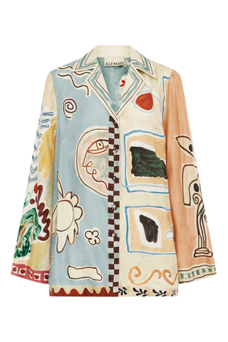 Michelle Silk Shirt | Multi