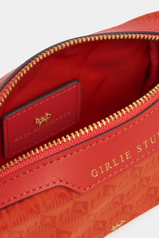Logo Girlie Stuff Pouch | Burnt Sienna
