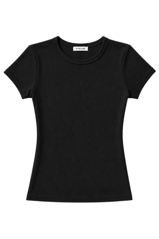 Sunset Baby Tee | Black