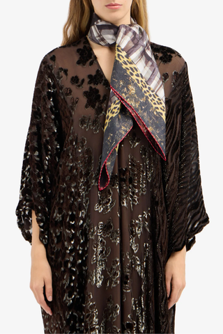 Cialda Silk Bandana Scarf 90x90 | Affresco Di Té 519089