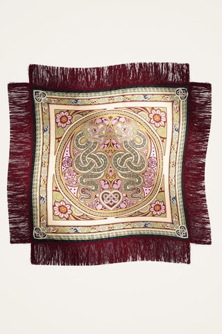 Reversible Fringe Foulard | Kells Placeé