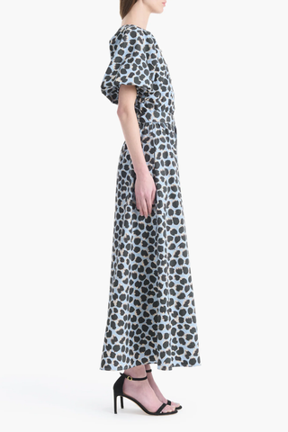 Paulina Dress | Vapor Spotted Leopard