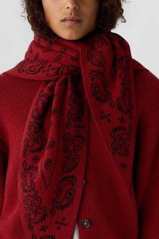 The Wild Rag | Carmine/Black