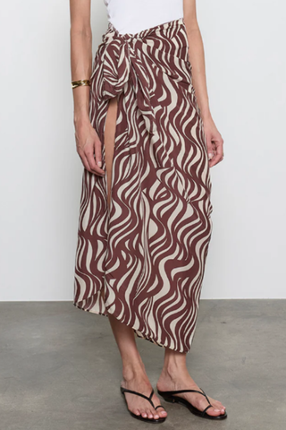 Sarong | Wave Print