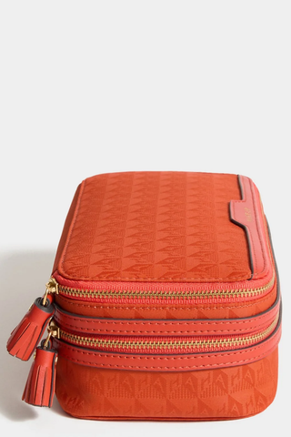 Logo Make-Up Pouch | Burnt Sienna