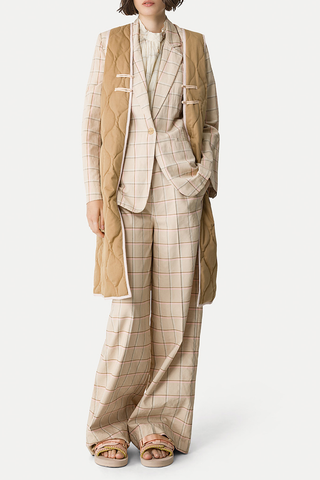 Tartan Boxy Jacket | Peonia