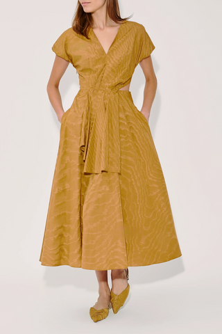 Swept Away Dress | Gold