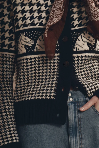 The Pony Cardigan | Black