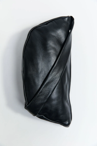 Soft Crescent Bag | Black