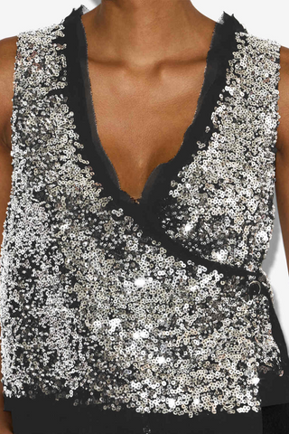 Tahina Vest | Silver