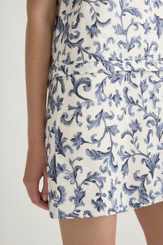 Rue Mini Dress | Blue Baroque