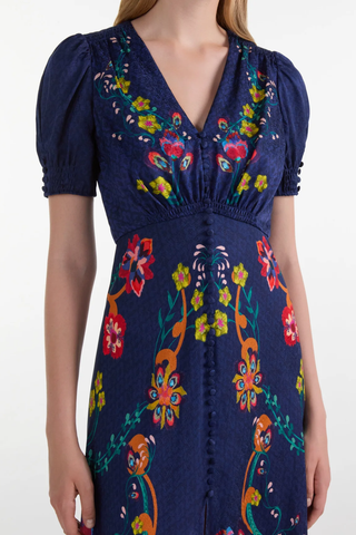 Lea Long Dress | Corsage Bloom