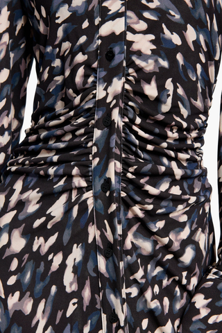 Claudia Dress | Black Animal