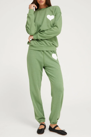 Heart Sweatshirt | Fern