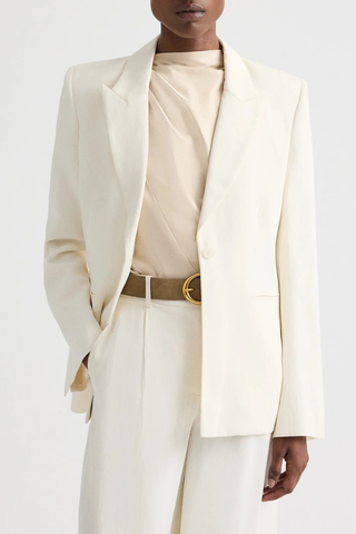 Her Fit Blazer | Bone