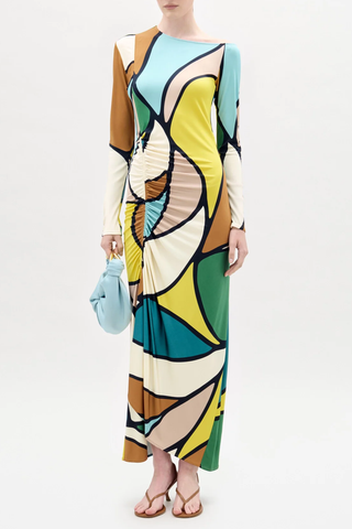 Ilania Dress | Abstract Print