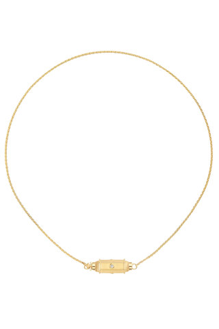 Micro Coco Diamonds Locket Necklace | 37cm