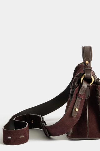 Mortimer Whipstitch Crossbody | Purple Grape