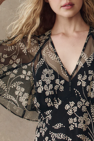 The Festal Dress | Brocade Floral