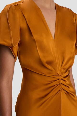 Eve Midi Dress | Bronze