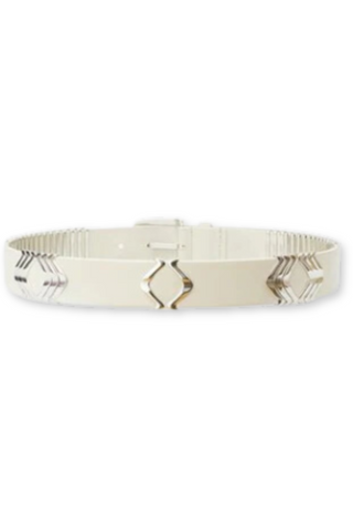 Tehora Belt | Chalk/Silver