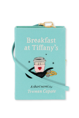 Breakfast at Tiffany's Book Clutch