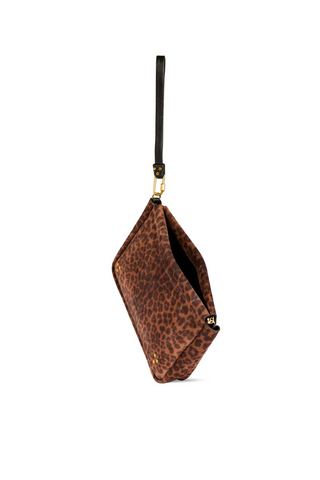 Clap L Bag | Imprime Leopard Naturel