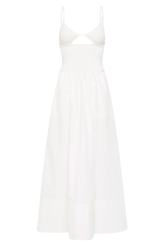 Knit Cami Dress | White