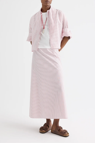 Tie One On Shirt | White / Red