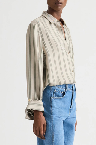 Next Morning Shirt | Ivory/Green