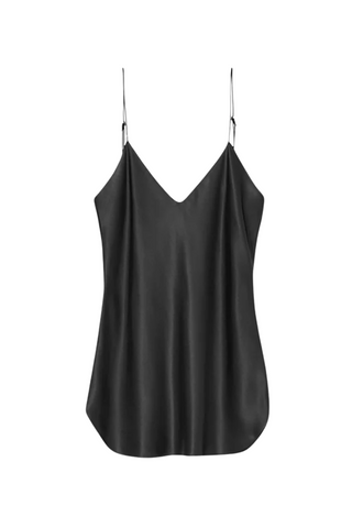 Isabella Silk Cami | Black