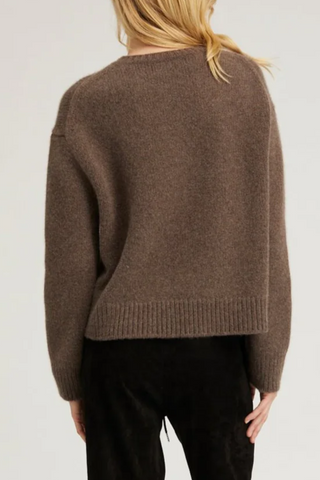 Heavy Cashmere Sweater | Truffle